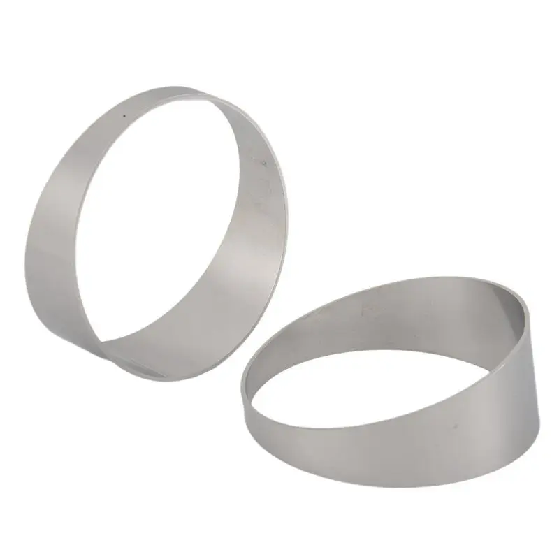ABUH-90 Degree Stainless Steel Tight Radius Pie Cuts (Not Welded) - Lasercut & Deburred For Custom Exhaust (5Pcs)