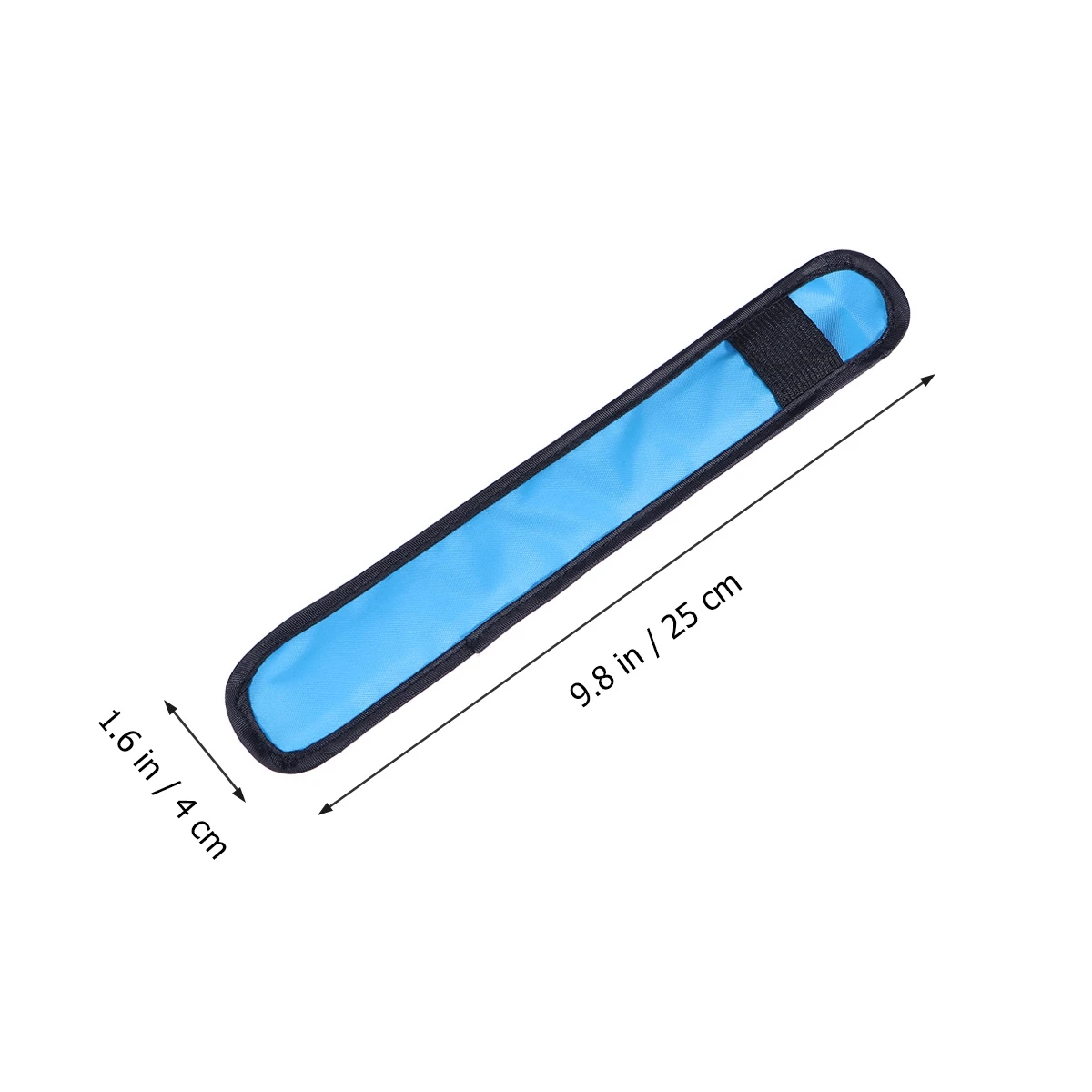 

LED Luminous Reflective Armband Night Running Sports Wristband Light Emitting Blue Warning LED Outdoor Safety Gear Adjustable