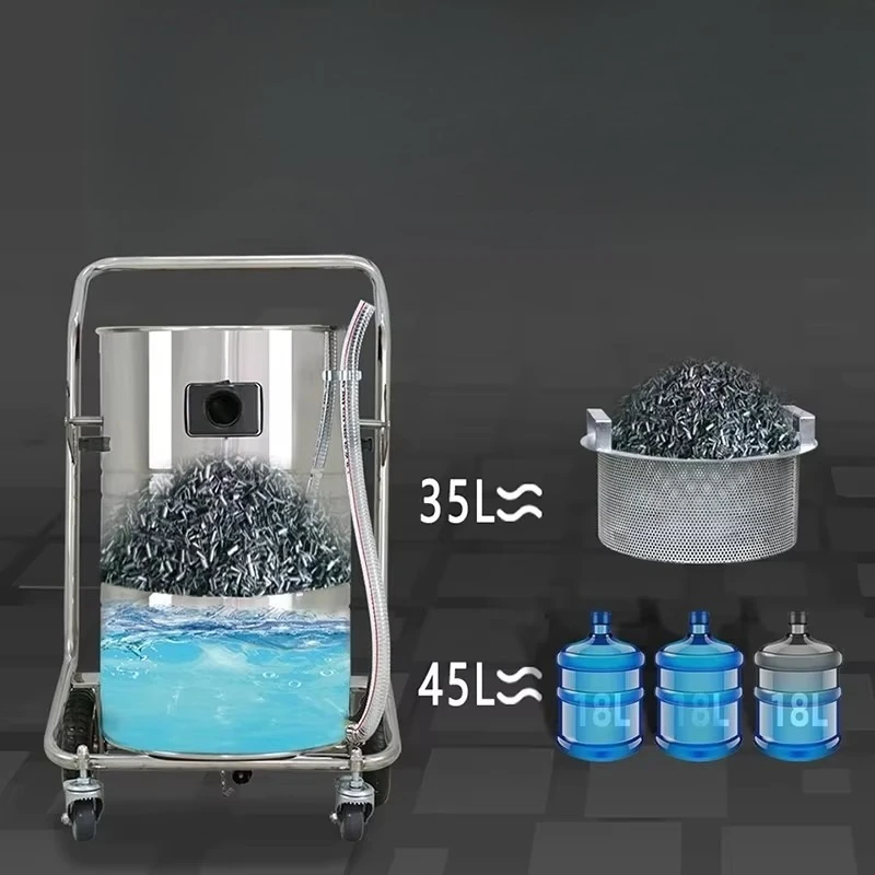 220V Solid-liquid Separation Oil  GY-3078 Machine Tool Suction Iron Filings, Water Oil Sludge Vacuum Cleaner