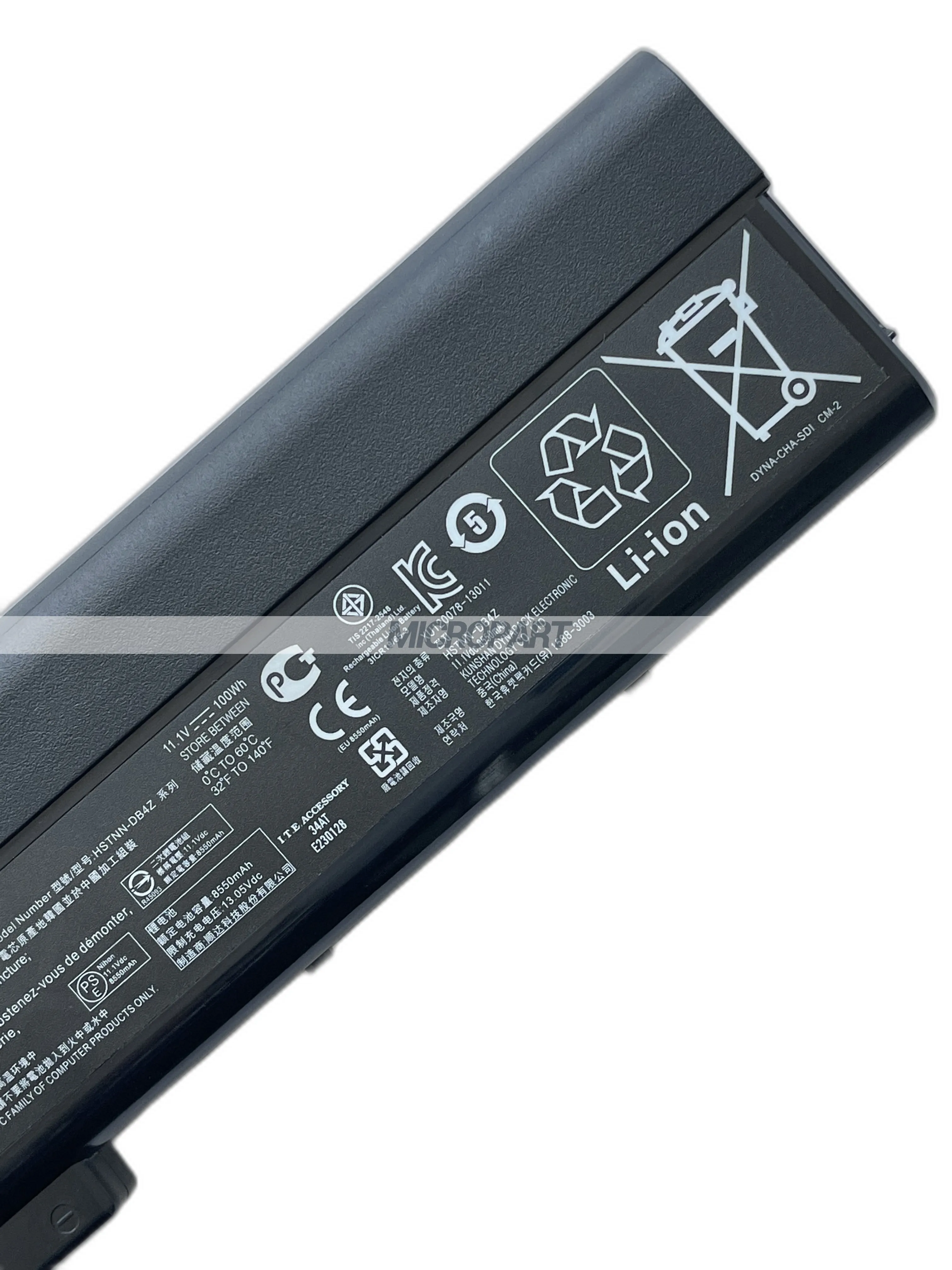 Imagem -04 - Substituição da Bateria do Portátil para Probook Longa Duração da Bateria Li-ion 100wh 11.1v hp Ca09 640 g1 645 g1 650 g1 650 g2 655 g1 655 g2