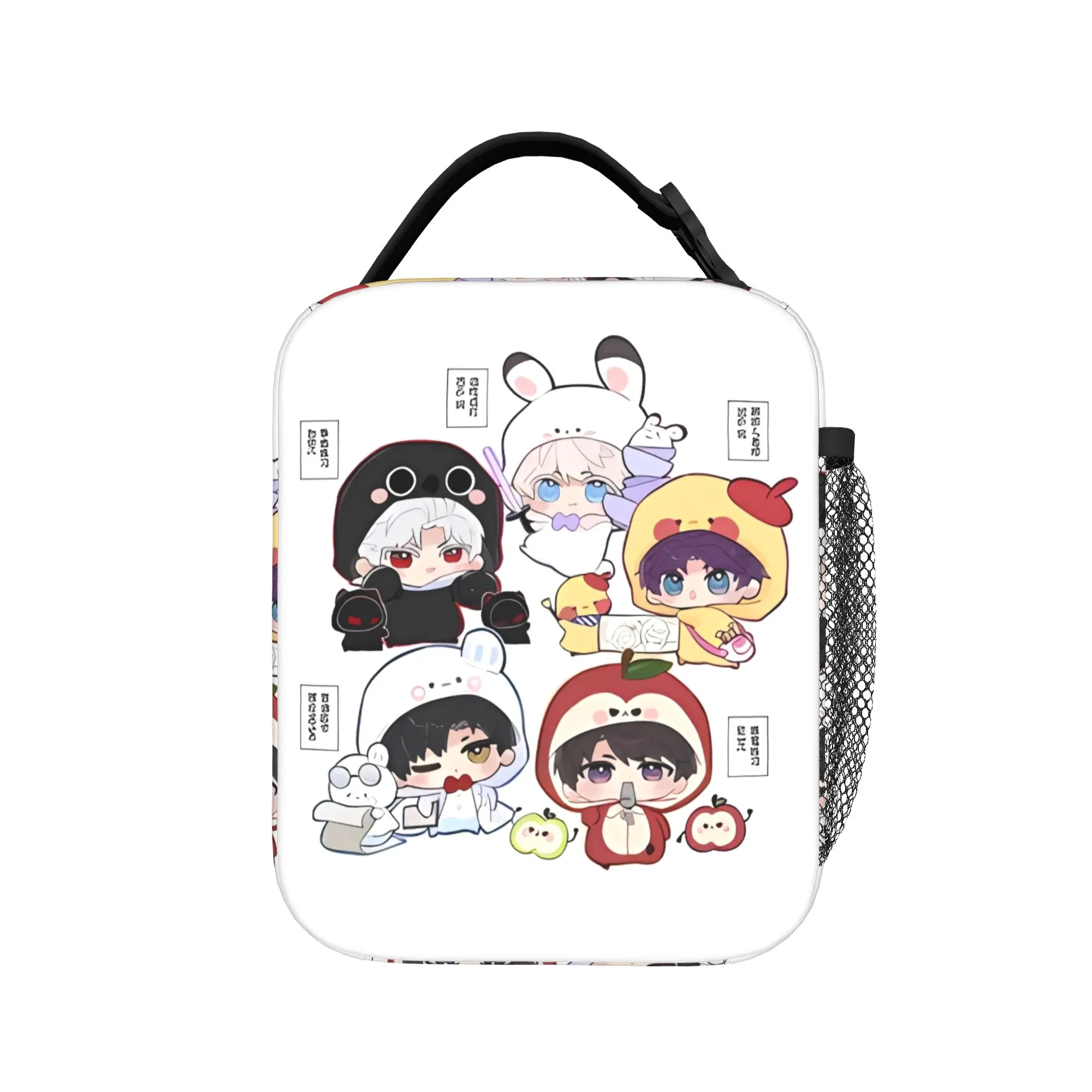 Sylus Love and Deepspace Zayne Xavier Lunchtasche, Büro-Lunchbox für Damen, lässige Designer-Thermo-Lunchtaschen, Kühltasche