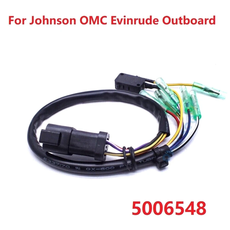 1 Piece Neutral Switch With Harness Assy Car Accessories Black For Johnson OMC Evinrude Outboard Motor