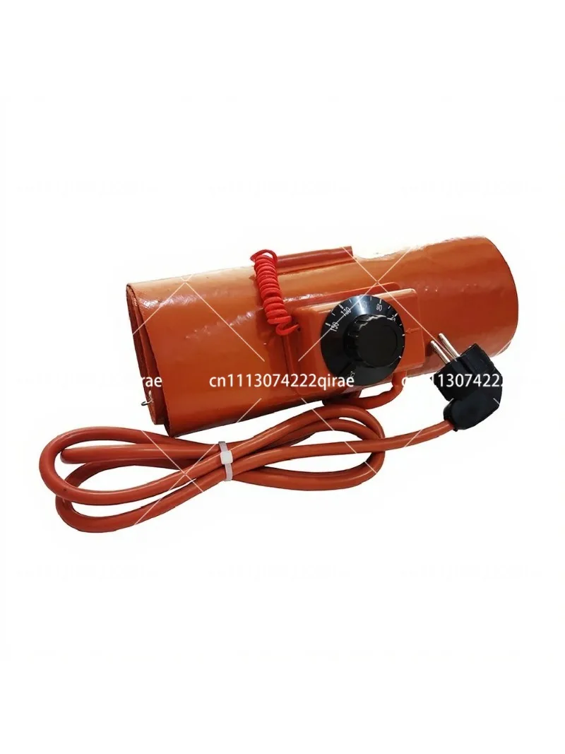 200L Oil Drum Heater 1740x250MM 220V 3000W Oil Gas Tank Metal Barrel Electric Silicone Heating Belt 30-150℃ with EU Plug