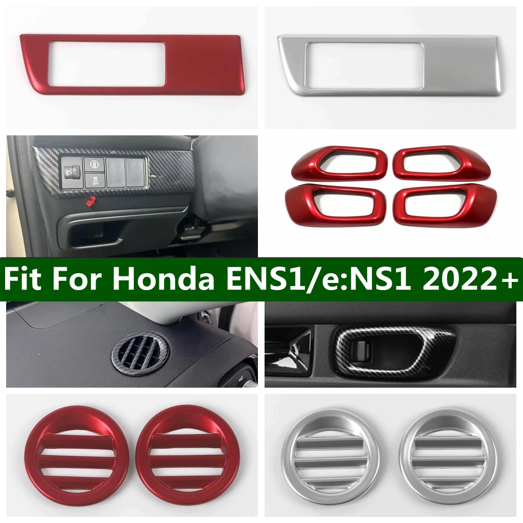 

Air Conditioner Outlet AC Vent Door Handle Bowl Head Light Lamp Button Decoral Frame Cover Trim For Honda ENS1/e:NS1 2022 2023