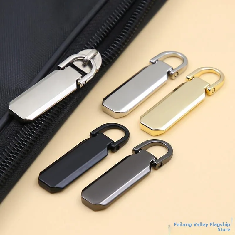 

Металлическая съемная головка-замена для молнии, универсальный аксессуар для ремонта сумок, пуховиков, верхней одежды, синяя