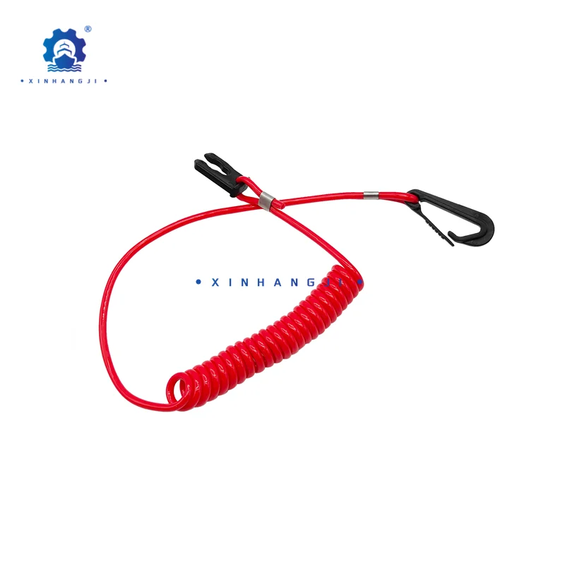 0398602 For Bombardier outboard engine 4-25HP Johnson Evinrude New Ignition Safety Clip & Lanyard 0398602, 398602