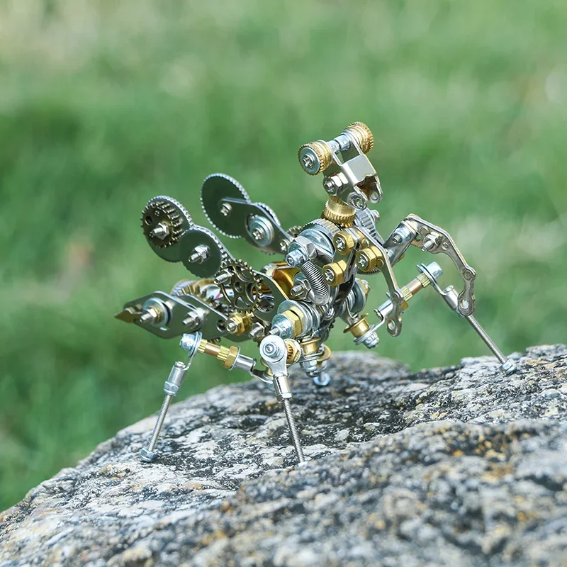 

Mechanical insects, metal mantis models, handmade DIY mecha puzzle, creative birthday gifts, boys, Thanksgiving