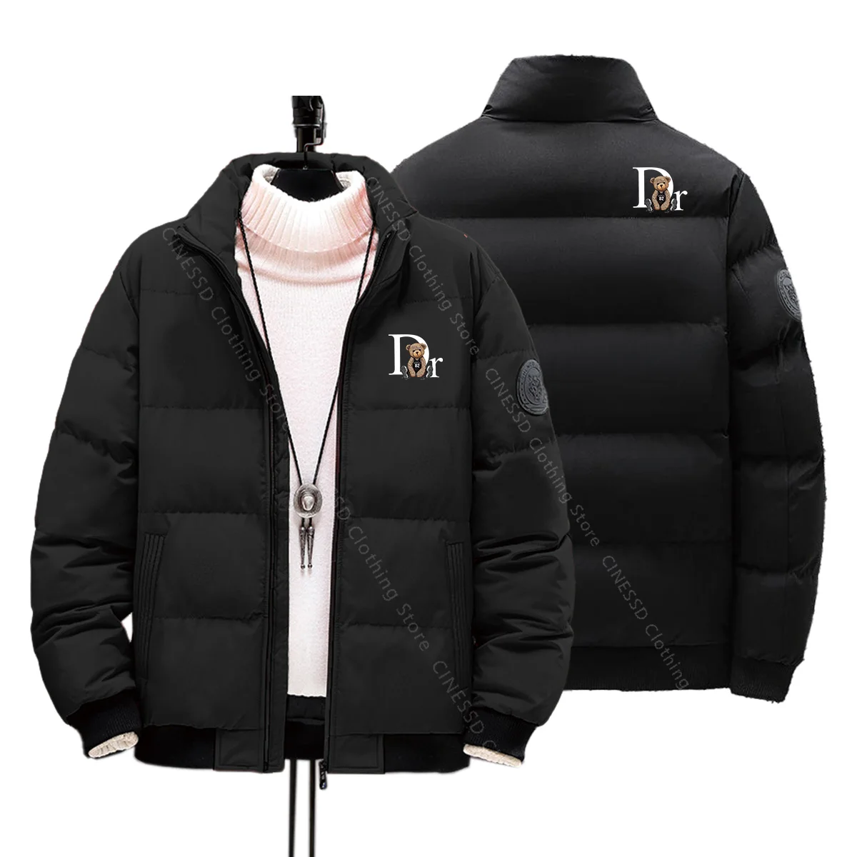 Winter Jackets Men coats Thick Warm Puffer Jackets Bomber Jackets High quality fashion Designer luxury Down Jackets True to Size