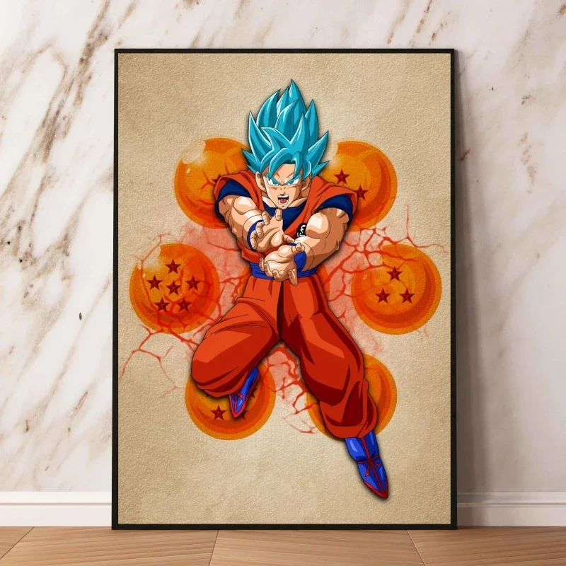 Canvas Prints poster Dragon Ball Master Roshi High Quality Art Friends Gifts Decoration Paintings Decorative Classic Modern Home