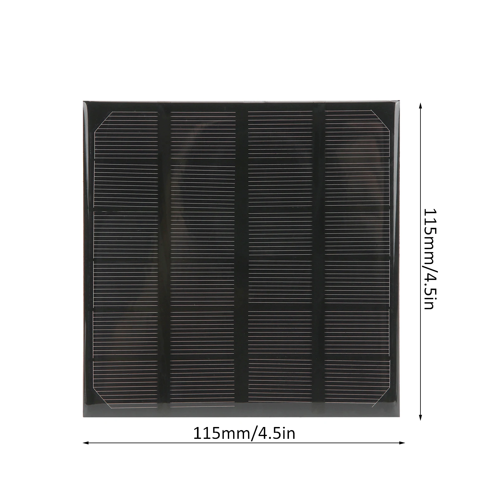 2 واط 6 فولت لوحة طاقة شمسية محمولة صغيرة أحادية السيليكون لوحة طاقة شمسية شحن وحدة لعبة تعمل بالطاقة الشمسية ضوء عرض أدوات إمدادات الطاقة #6