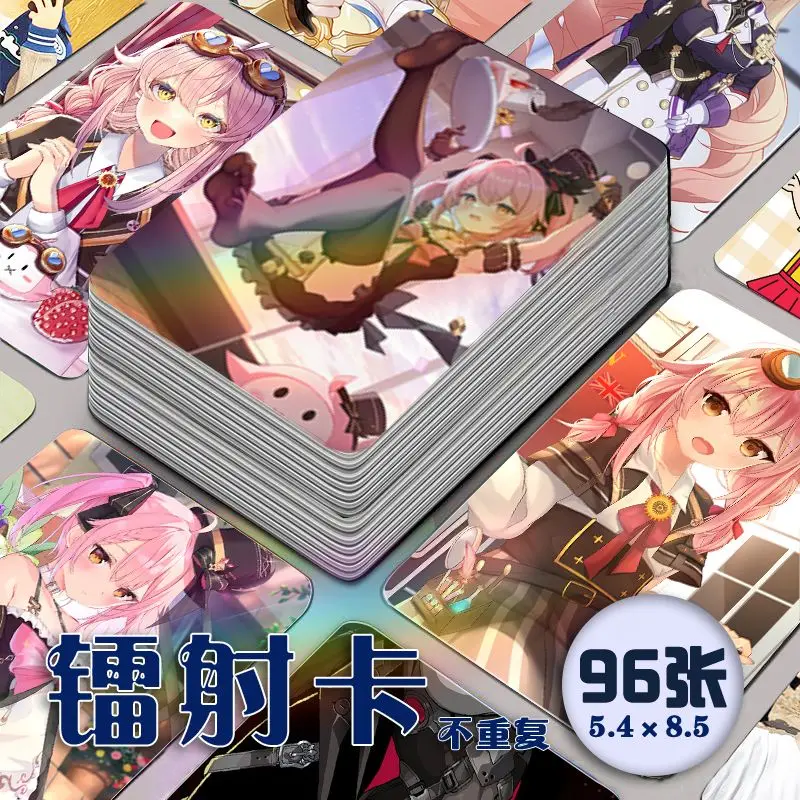 

55 Pc/set Yongchu Taffy Manga Laser Lomo Card Album Comic Characters Photo card Fans Collection Cards