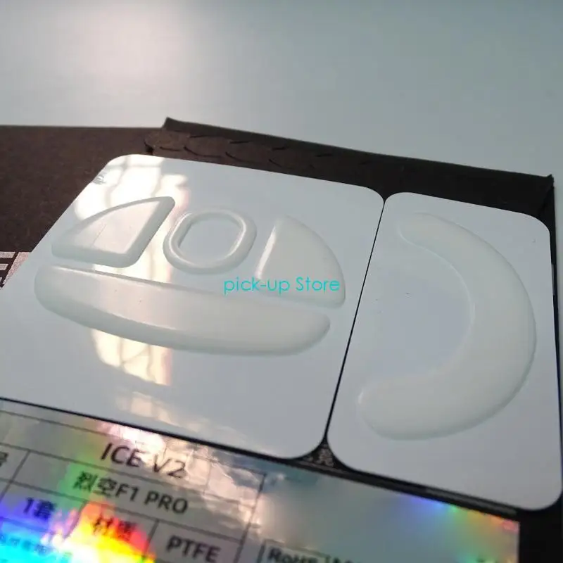 Q5WA ESPORTSTIGER Patinetes mouse mouse Pegatina almohadilla los pies para bordes curvos redondos del mouse ATK