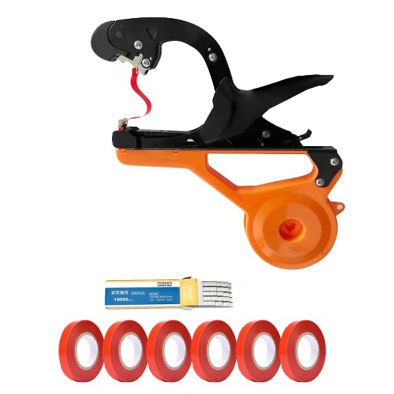 ABUL-Garden Tool Plant Tying Tapetool Branch Binding Machine Hand Tying Machine Tapes Vegetable Stem Strapping Pruning Tool