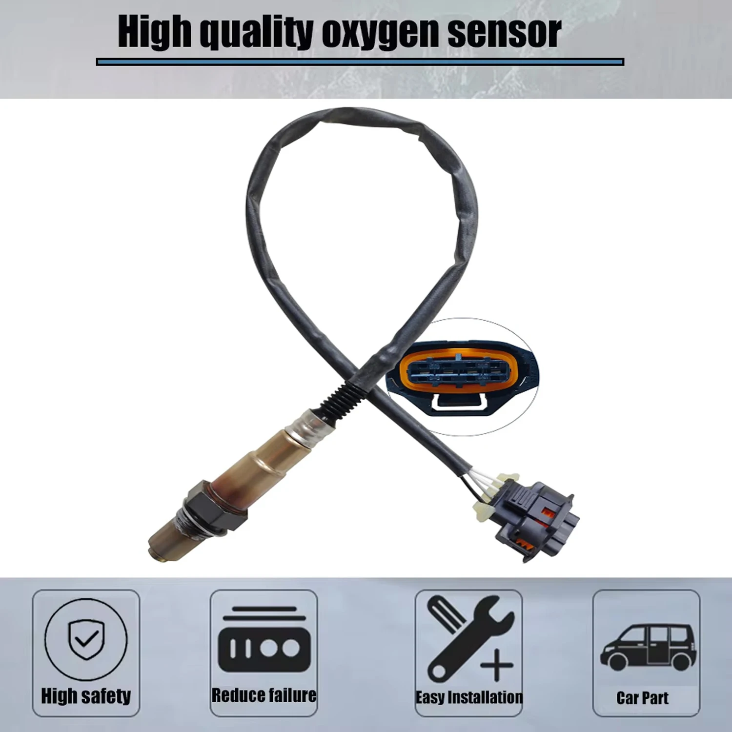 Sensor de oxigênio a jusante O2 para Encore, 2013-2017, CTS 2003 2004, SRX 2010-2011, Trax Vue 2002, 2003, 250-24612, 234-4821, novo