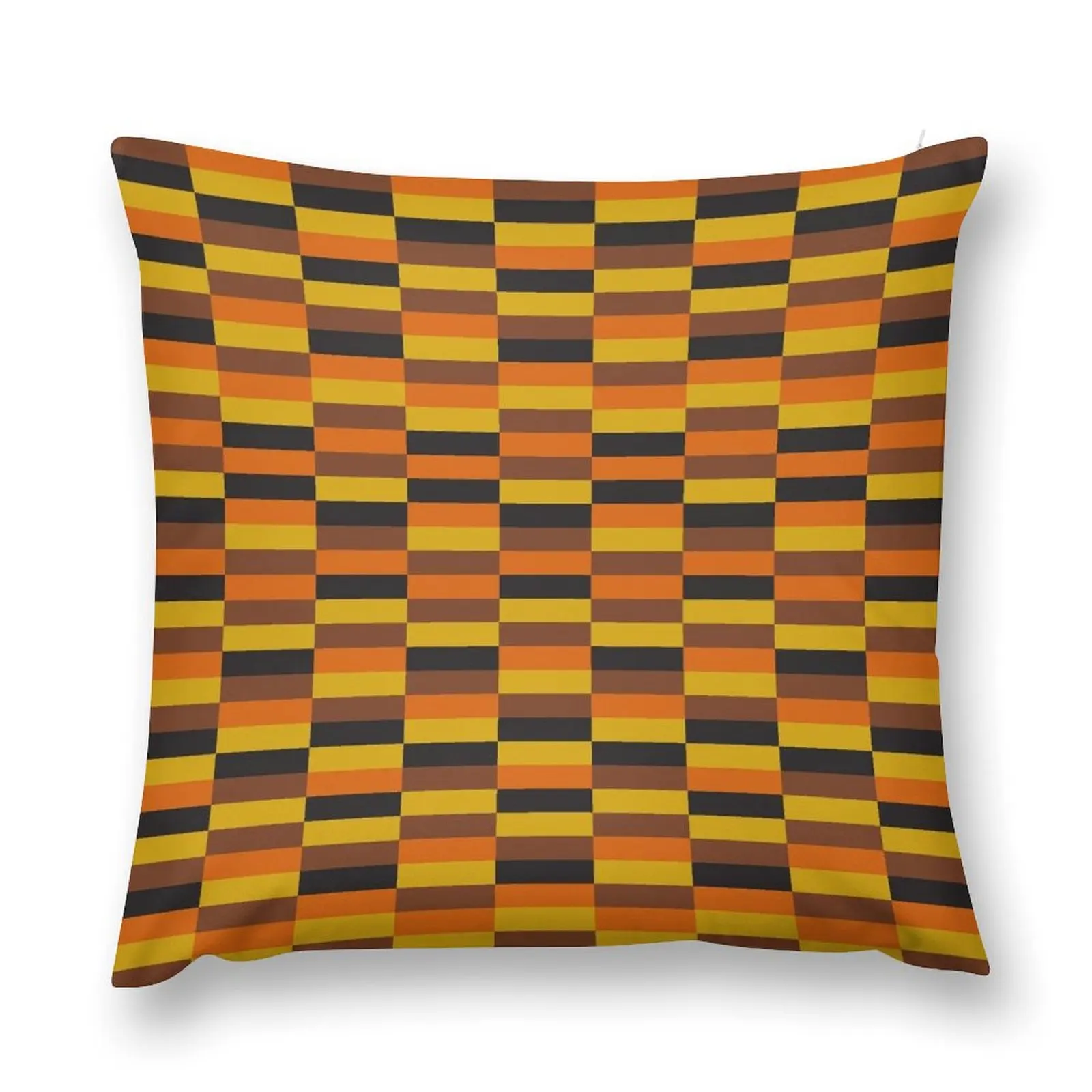 London Tube District Line Moquette Seat Pattern Throw Pillow christmas ornaments 2025 pillow