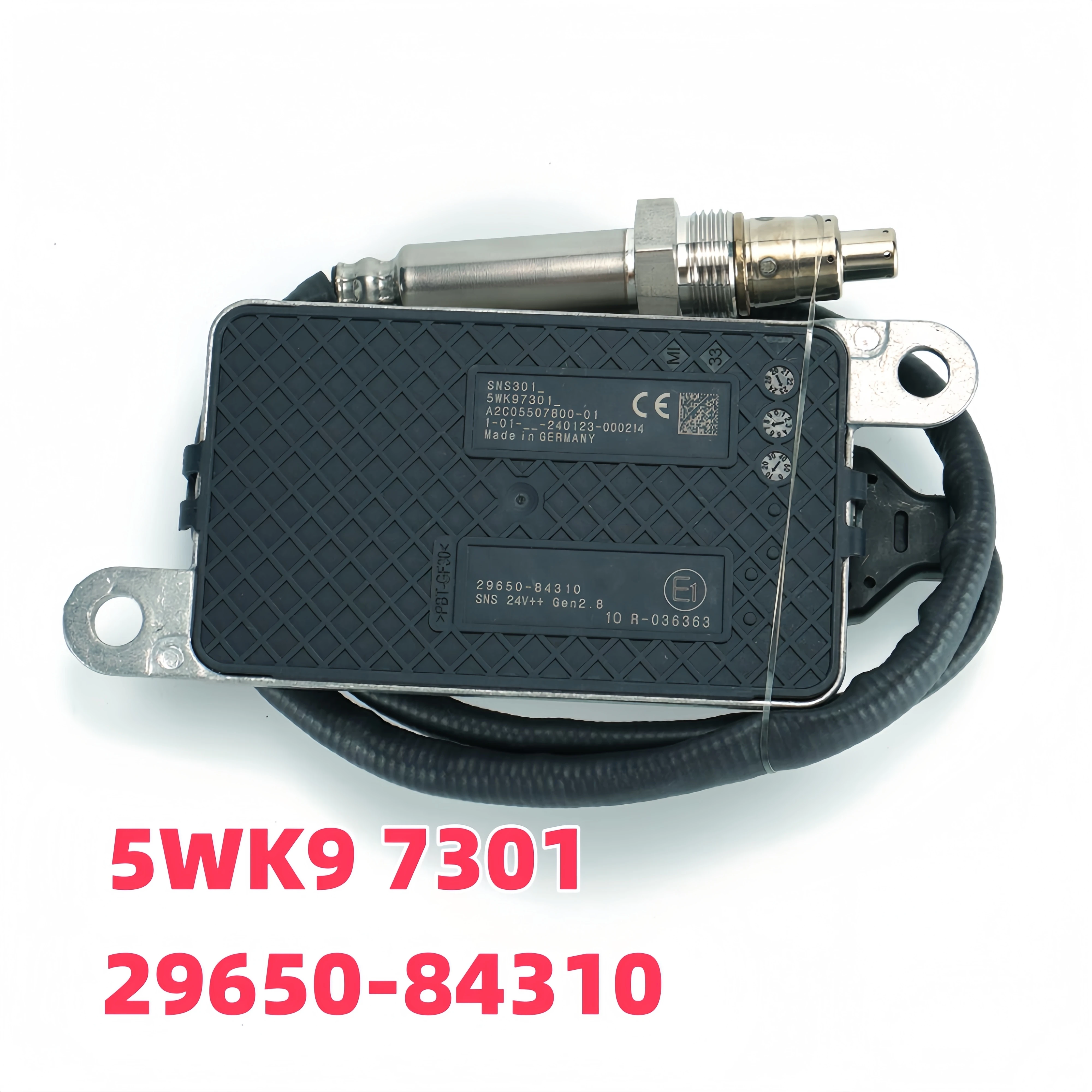 

29650-84310 5WK97301 New Nitrogen Oxides Sensor SNS301 SNS0301B 7301 29650 84310 A2C92253300-01 24V For Hyundai Kia Truck