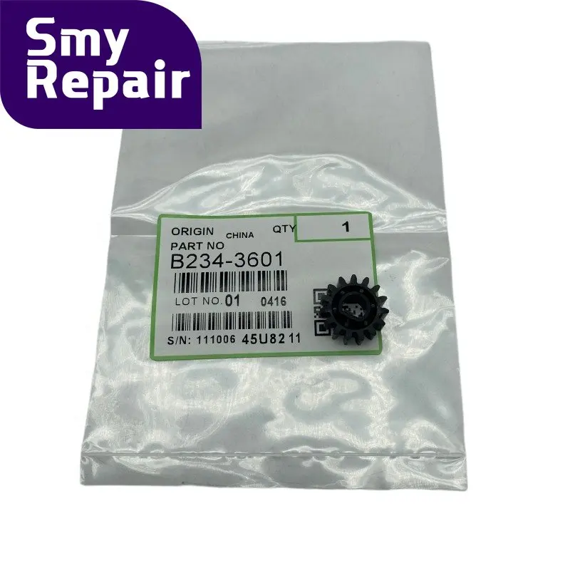 1pcs B234-3601 B2343601 Waste Powder Gear For Ricoh AF 1350 1107 906 907 1356 1357 1100 1106 Drum Frame Copier Parts