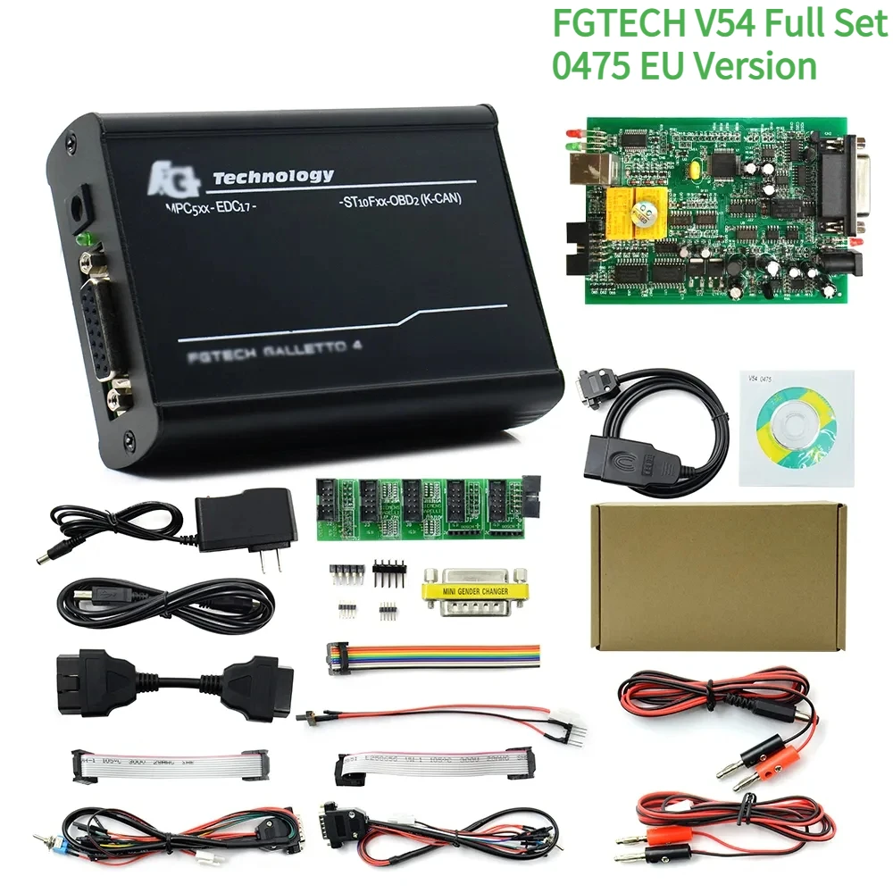 NEW Fgtech Galletto V54 0475 Master 4 Full Chip Support BDM Full Functions for KESS KTAG ECU Chip Tuning kess 5.017/K-tag 7.020