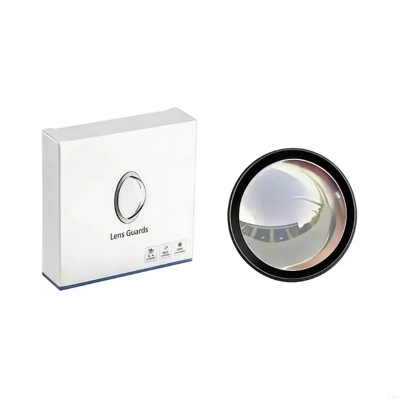 

D5BE 2/4/6pcs Car Camera Lens Protector With Adhesive Backing For Easy Installation And Weather Acrylic Lens Cover