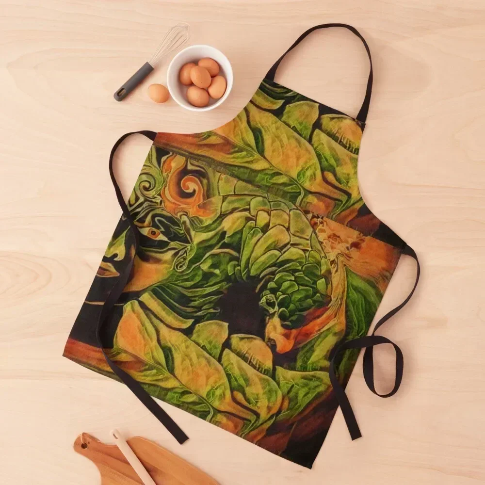

Succulent Enclave Apron Home and kitchen products Useful Things For Kitchen kitchen girl For Woman Apron