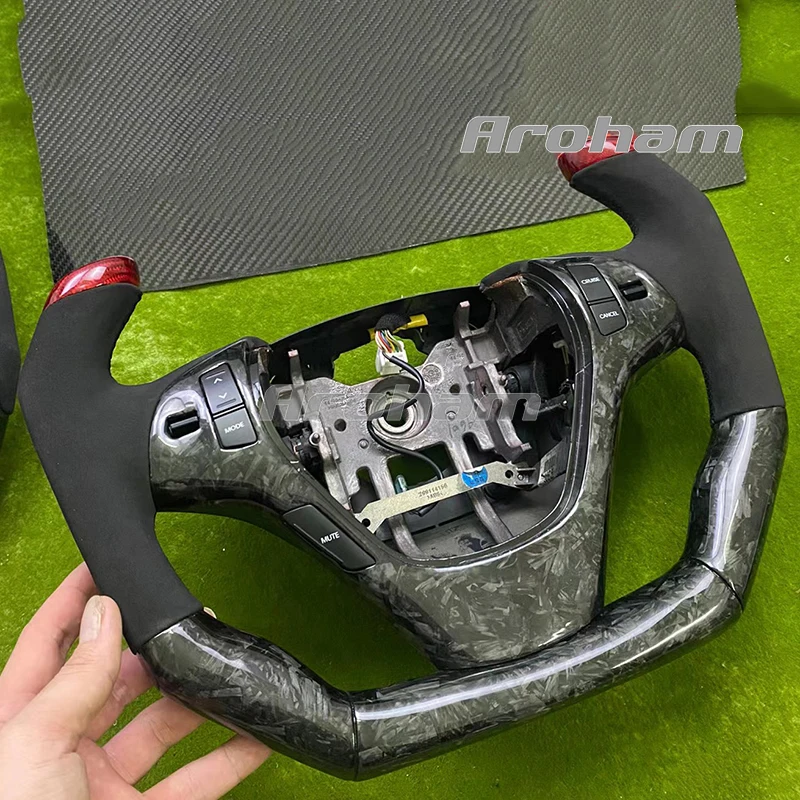 100% Real Carbon Fiber Steering Wheel For Hyundai Genesis Coupe 2009 2010 2011 2012 2013