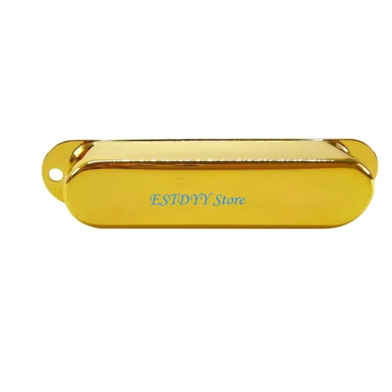 G6DE Professional Guitar Neck Pickup Metal Shell Neck Pickup Cover Guitar Pickup Lid Guitar Sound Enhancement Metal Texture