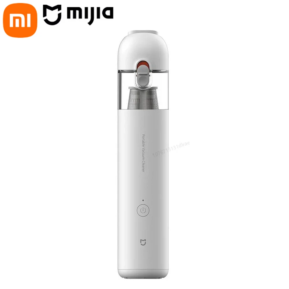 Aspirador de pó portátil original MIJIA, 13000PA, sucção ciclônica, para casa, carro, mini coletor de poeira sem fio