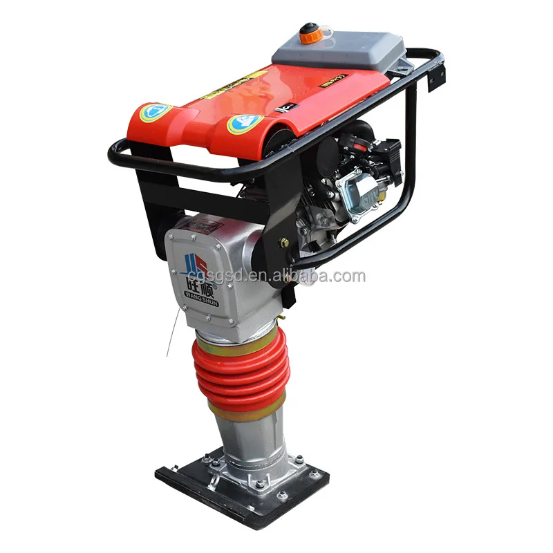 Impact Tamping Rammer Diesel Gasoline Tamper Foundation Tamper Electric Vibration GS 100 Tamper