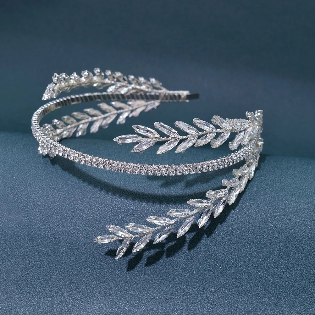 

Bridal Headb Headb s For Women Accessories Women Hair Accessories For Bride Silver Color Comfort Fit Stage Performance Events