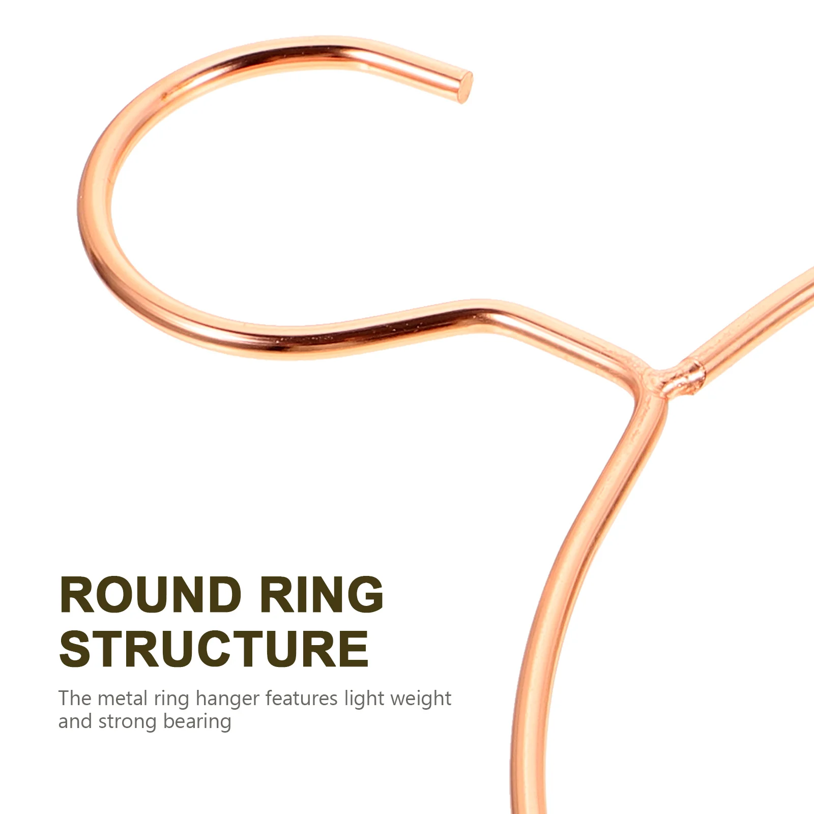 

4Pcs Round Ring Scarf Hanger Premium Metal Hanging Organizer for Scarves Ties Belts Smooth Finish Closet Space Saver