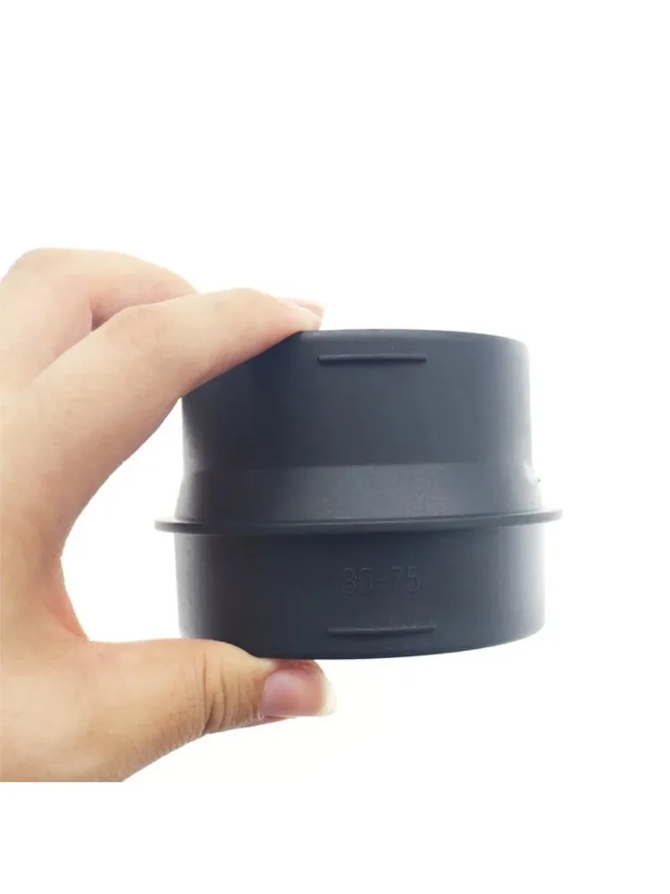 Réducteur de 75mm à 80mm, adaptateur de sortie de conduit de chauffage Diesel pour stationnement, connecteur de tuyau de conduit de convertisseur Compatible avec Eberspacher Webasto