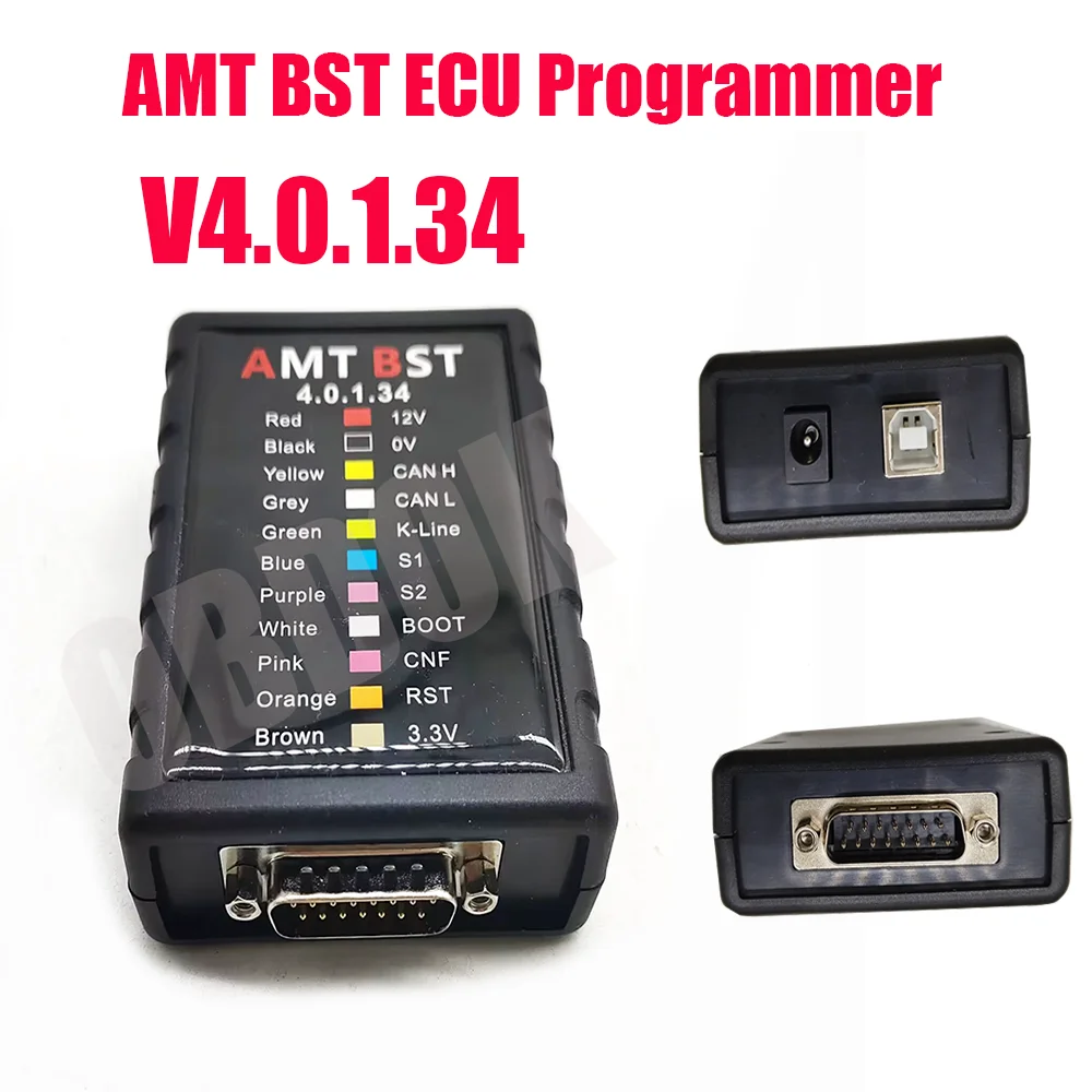 

AMT BST Newest Updated V4.0.1.34 ECU Programmer Reader Universal Bench Read Write Service Tool for B MW Ben-z MG1 MD1 Protocol