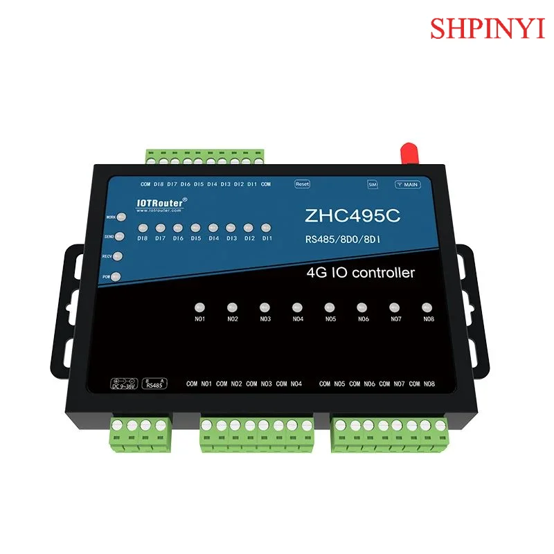 

Шлюз Modbus 4G JSON MQTT RS485, 8-портовый модем DI/DO для дистанционного управления и управления