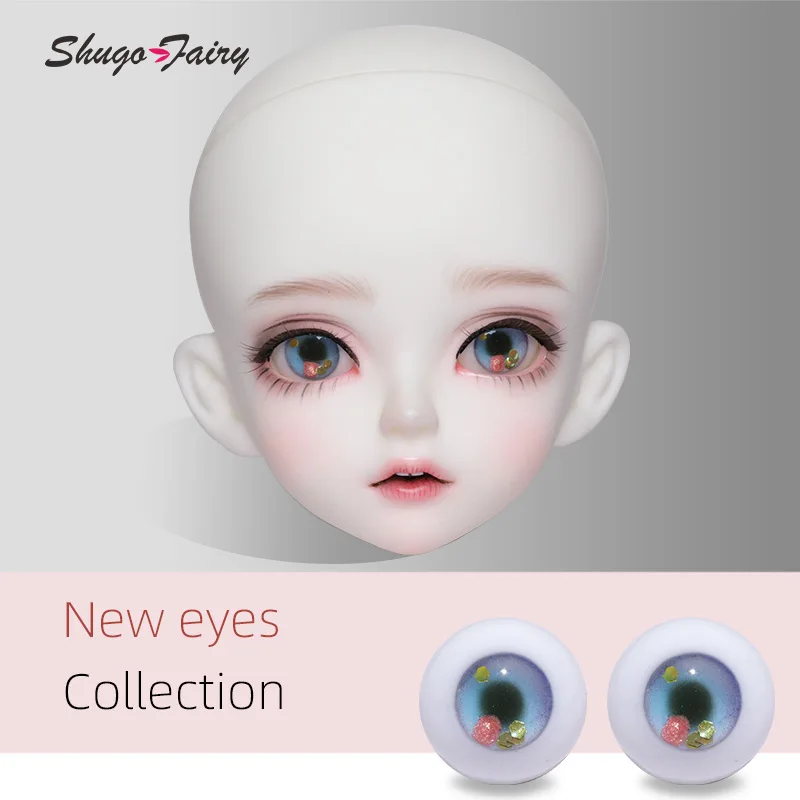 BJD Eyes Resin Eyeball ES221 ES227 8mm 12mm Handscraft Colourful Doll Accessories 1/3 1/4 1/6 for Handmade Colored Eyes - Image 2