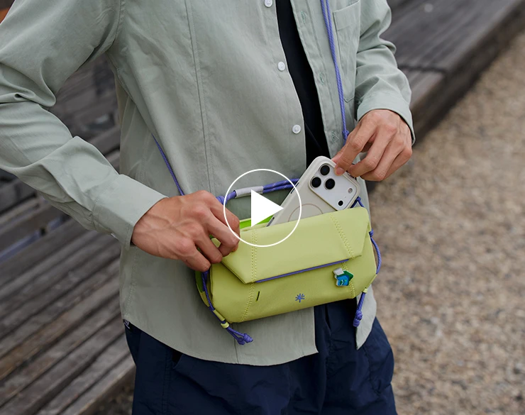 PGYTECH OneGo Pocket Sling Geeignet für DJI Pocket 3, Aufbewahrungstasche, Kameratasche, Sportkamera, Aufbewahrungstasche, Handy-Umhängetasche – Detail 2