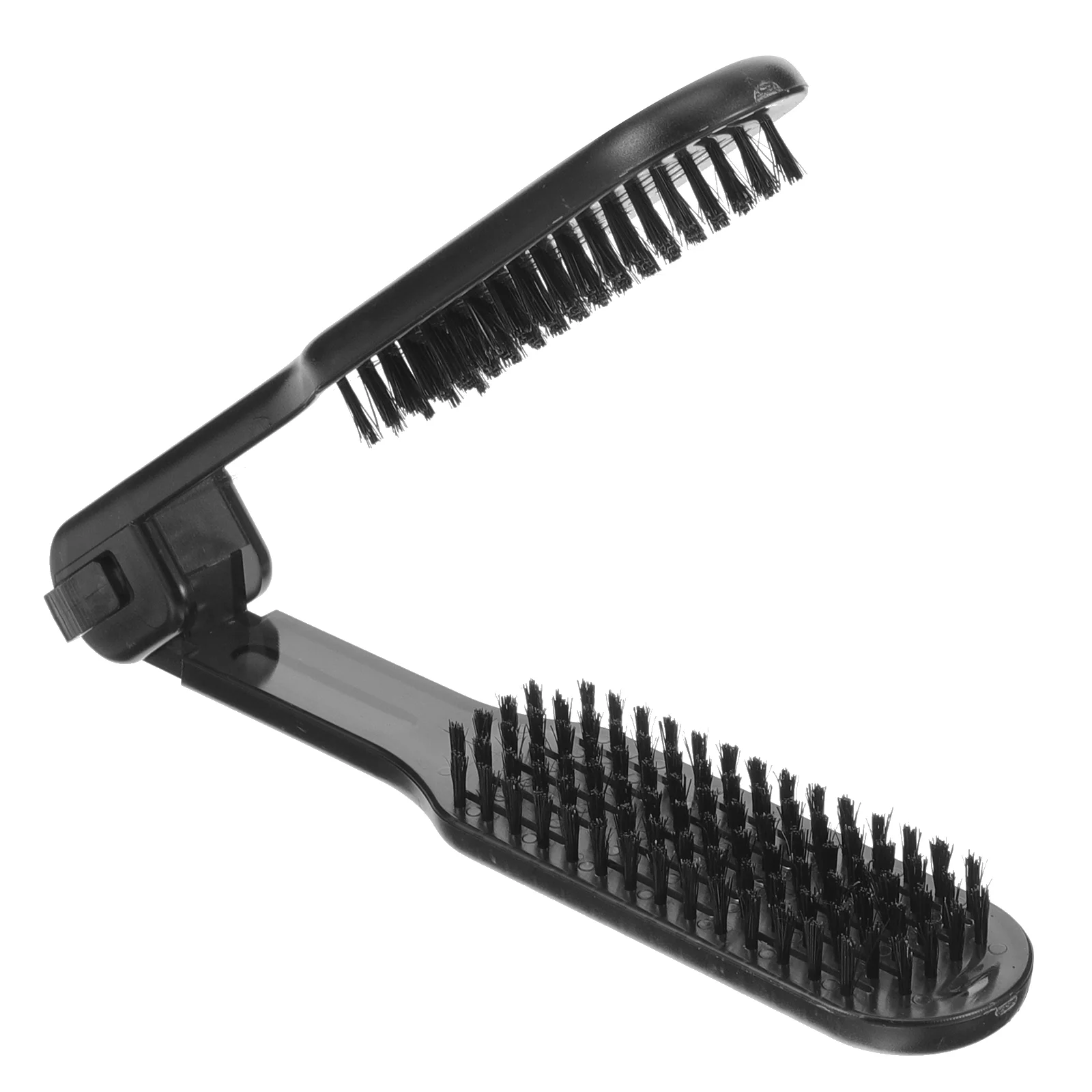 

Hair Straightening Comb Anti Static V Shape Bristles Clamp Brush for Straight Hair Styling Heat Resistant for Women