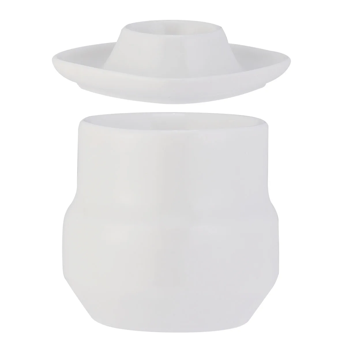 

2Pcs Breakfast Egg Holder Ceramic Stand Modern Safe Egg Storage Cup for Kitchen Dining Room Restaurant Daily Use