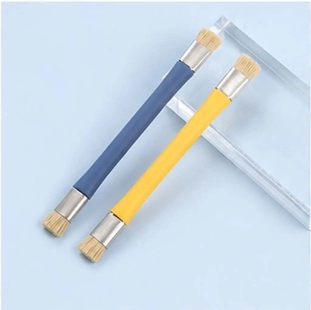 2Pcs Detail Cleaning Brush for Motherboard Phone Laptop Electronic Components Anti Static Dust Brush Lightweight Ergonomic Grip