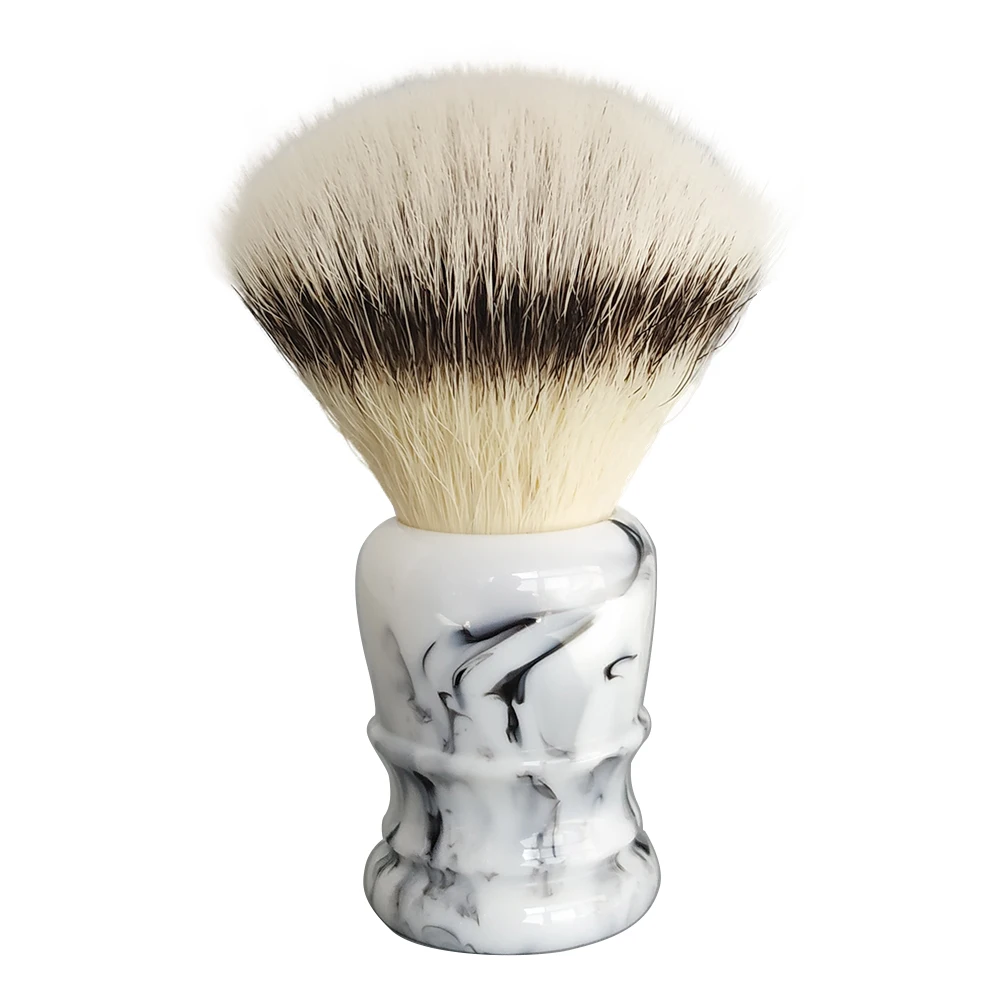 Dscosmetic Landscape CN6 Soft and Good Backbone Synthetic Hair Shaving Brush for Man Wet Shaving