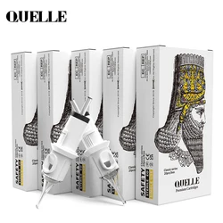 QUELLE 20/40/60/80/100PCS Multi-Boxed Tattoo Needles RL 0.35MM Disposable Sterile Revolution Cartridge For Tattoo Makeup Art
