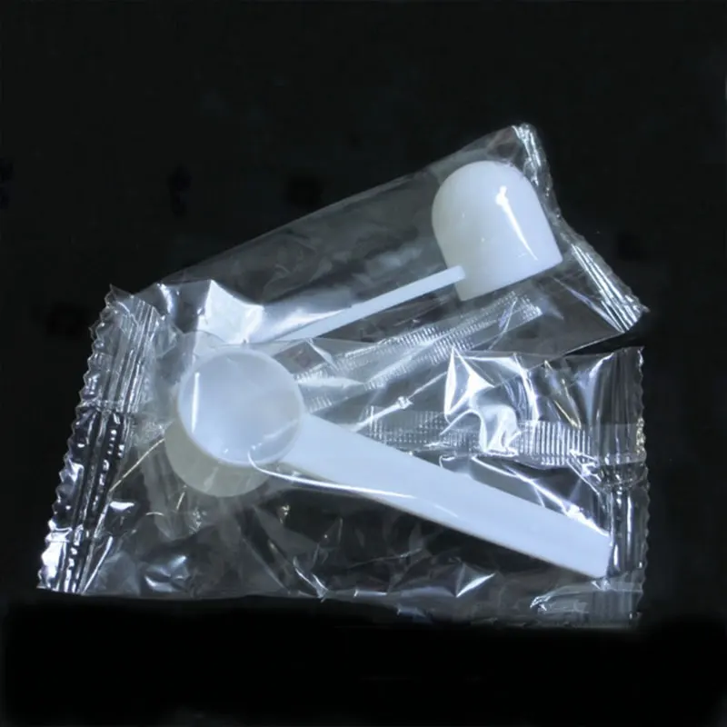 600Pcs Plastic Scoop 5 Gram PP Measuring Spoon 1ML Measure Tool