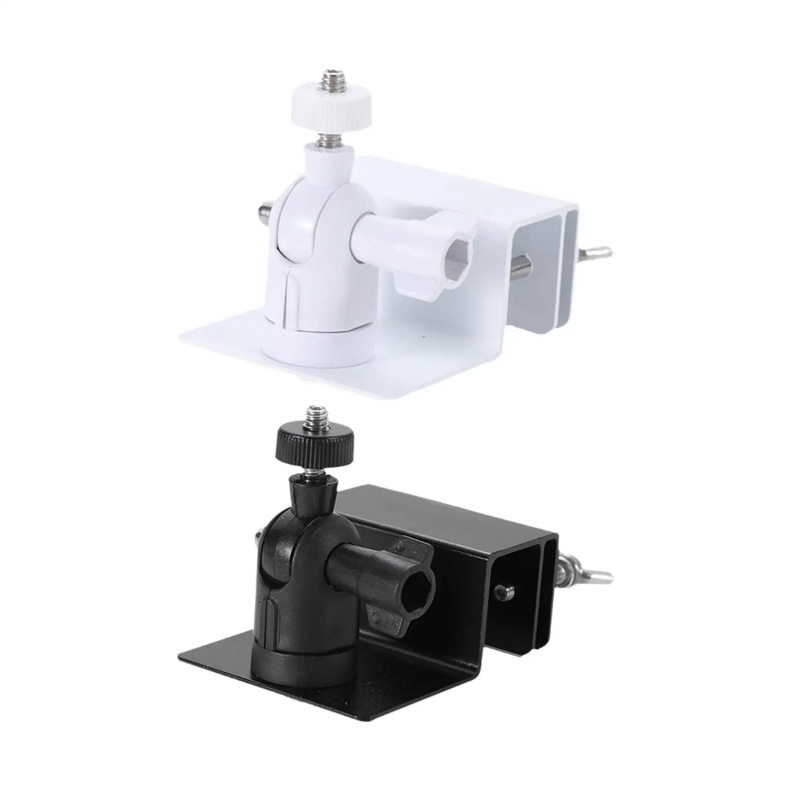 Weatherproof Gutter Mount Bracket Aluminum Alloy Rotatable Sturdy Flexible Bracket Adjustable Weatherproof Stand for Solar Panel