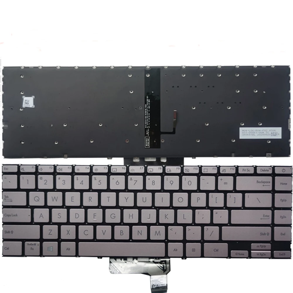 New English US Keyboard For Asus ZenBook 14 UM425 UM425I UM425IA UM425QA UX425 UX425J UX425JA UX425E UX425EA U4700 Black Silver