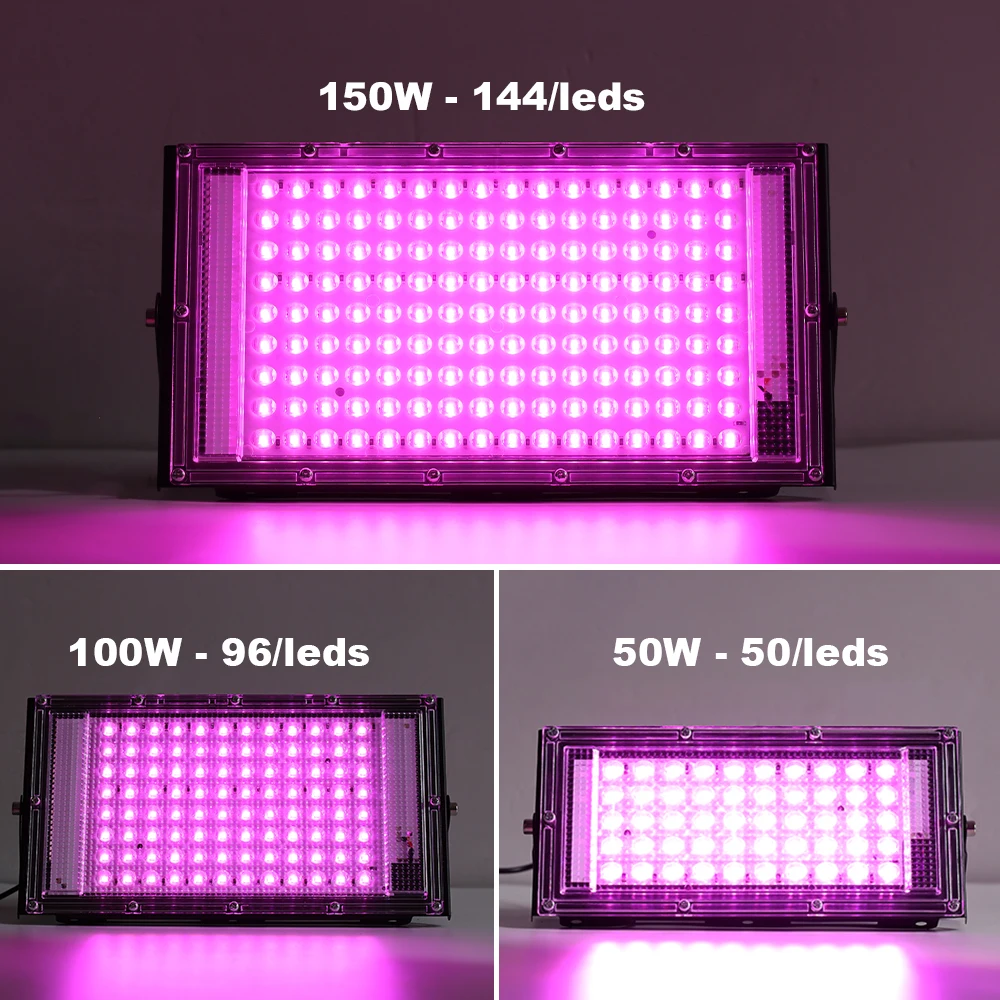 LED USB Grow Light Phyto Lamp 220V 50W LED Full Spectrum Floodlight Indoor Outdoor Greenhouse Plant Hydroponic Plant Spotlight