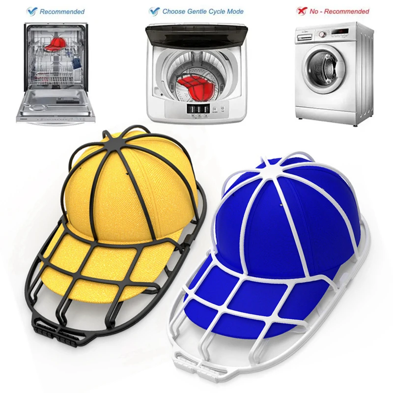 Multifunctional Hat Cleaner Protective Frame Fit For Adult Kid Hat Washer Frame Washing Cage Double-deck Hat Cleaners Prote