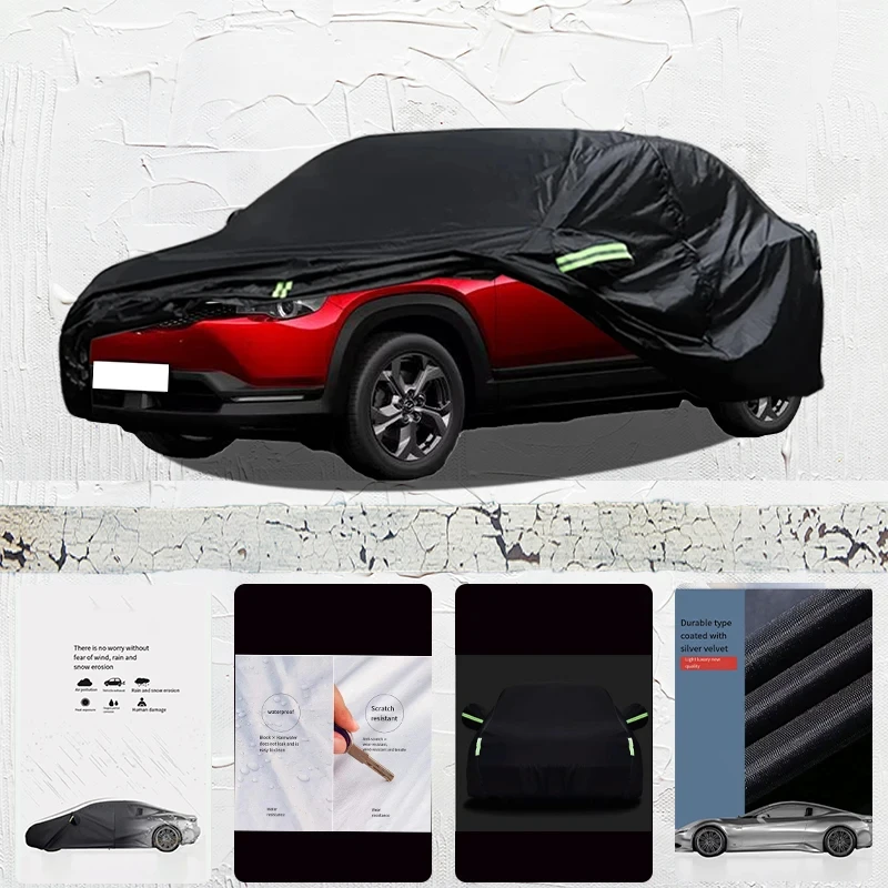 

For Mazda-Mx-30 Auto Anti snow Anti dust Anti-uv Anti peeling paint And Anti Rainwater 210t Car cover protection