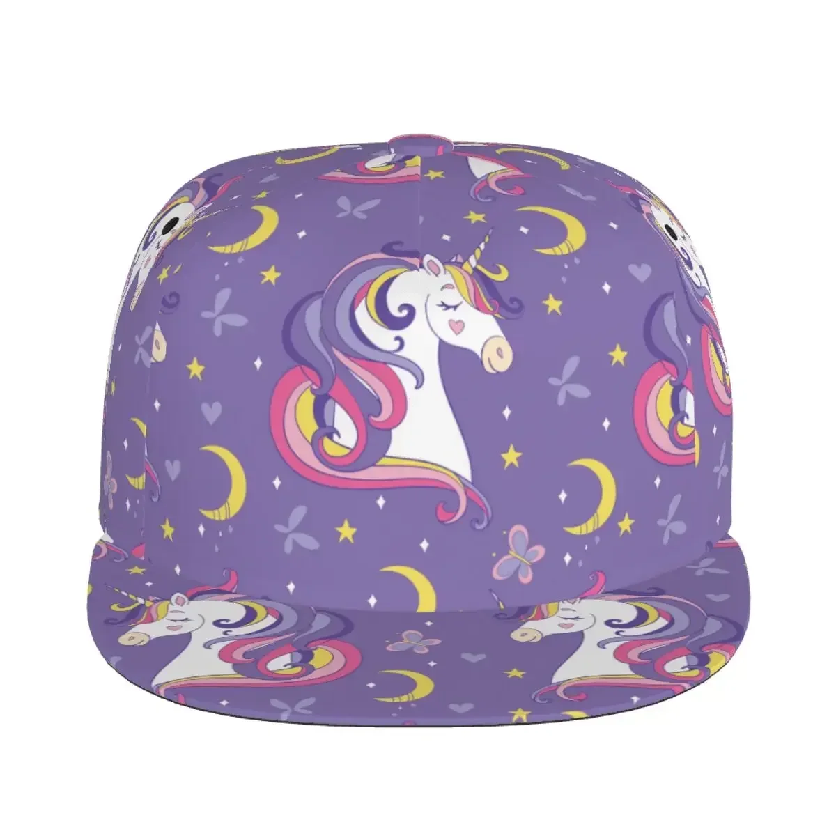 Funny Unicorns 3D Print Baseball Cap Casual Sun Hat Elegant Ethnic Style Fashion Stage Hip Hop Women Men