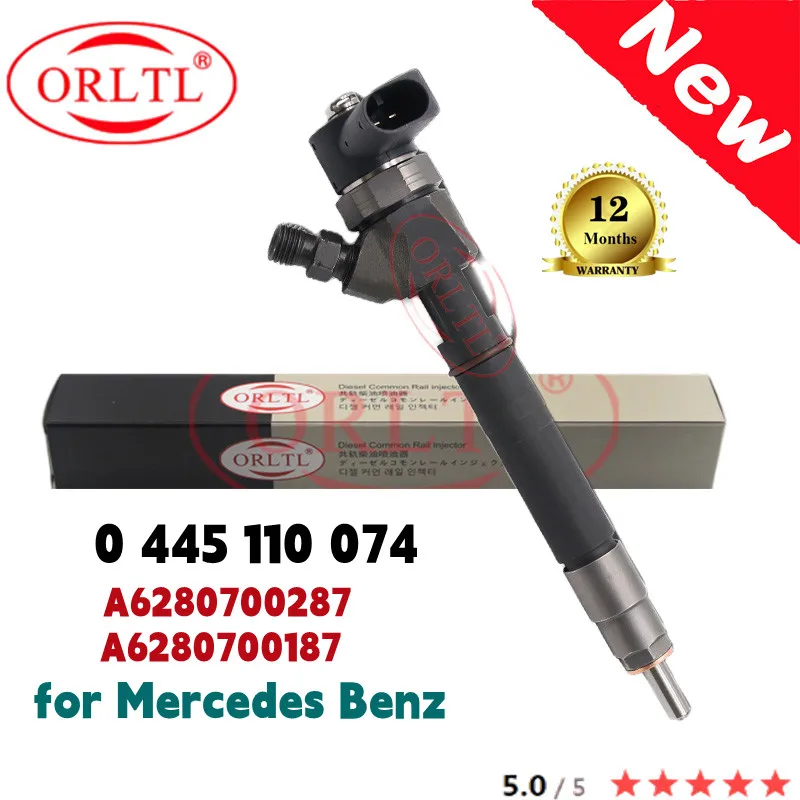 NEW 0445110074 6280700287 0 445 110 074 Original Injector A6280700287 A6280700187 6280700187 For Mercedes Benz