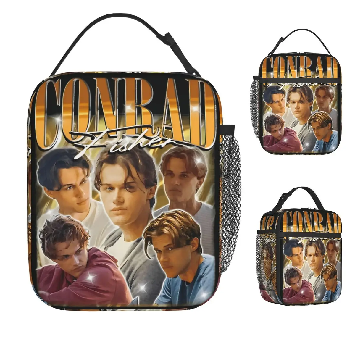 

Conrad Fisher Bootleg Lunch Bag The Summer I Turned Pretty Vintage Lunch Box Office Portable Insulated Tote Food Bags Cooler Bag