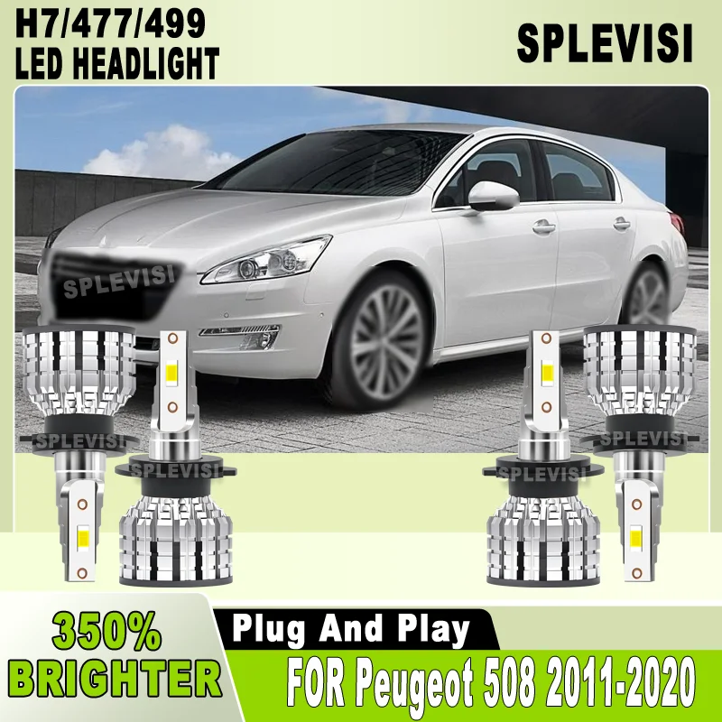 

Anti-Vibration Easy Installation 60000 hours H7 477 499 led headlight For Peugeot 508 2011 2012 2013 2014 2015 2016 2017-2020